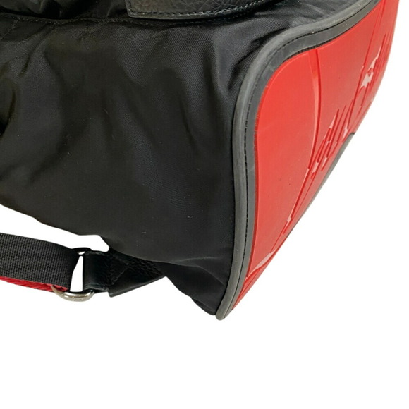 Christian Louboutin Studded Buckle Backpack, Black, Unisex - Picture 8 of 10